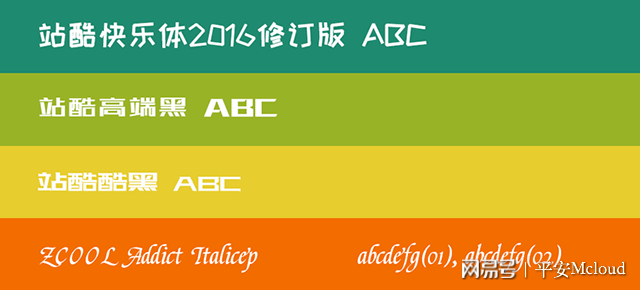 免費商用授權字體有哪些?6
