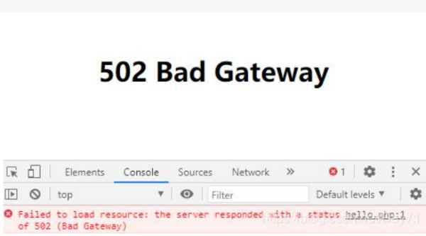 502badgateway是什么？怎么解決？